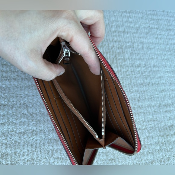 Louis Vuitton Cherry Red Zipper Wallet - Picture 11 of 16